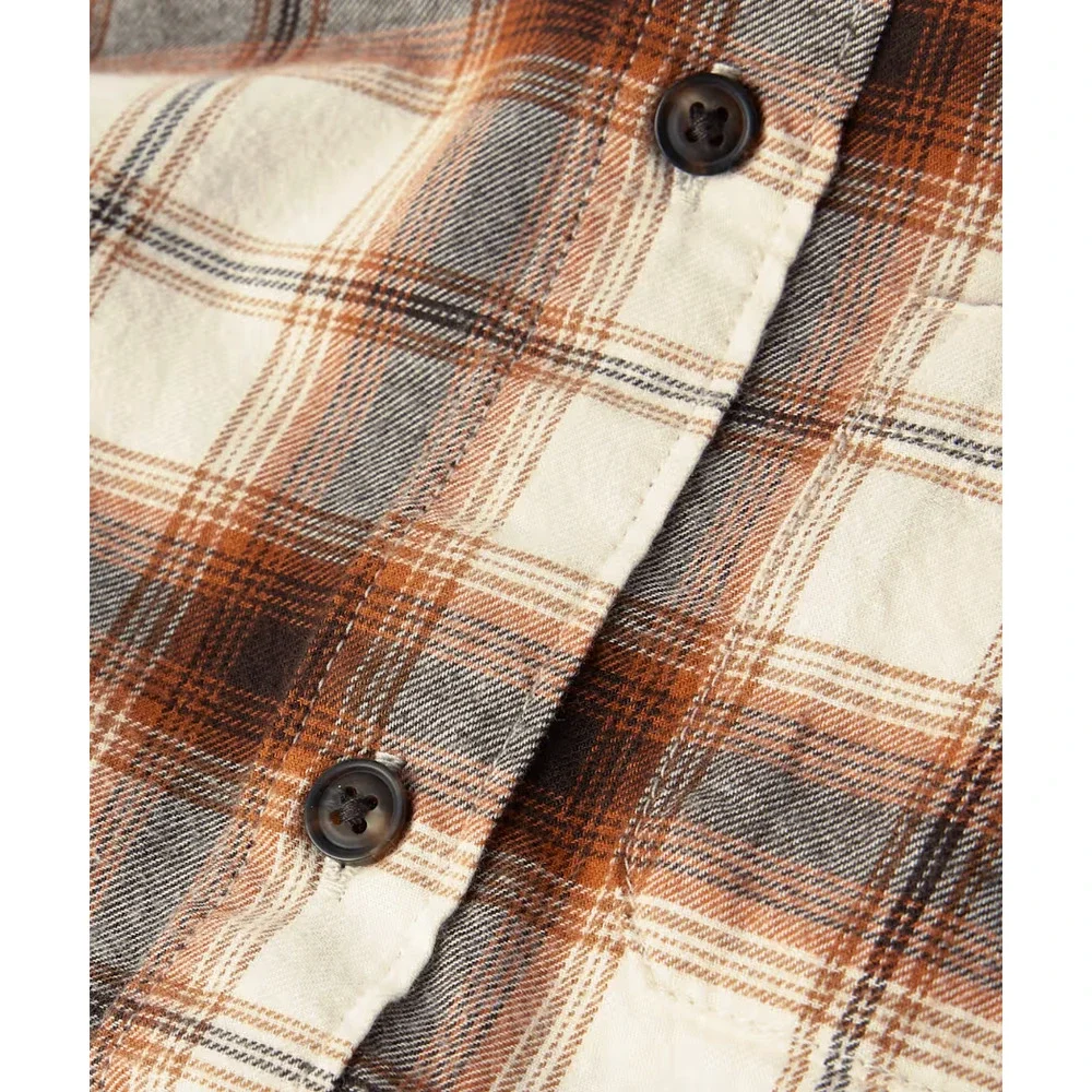 Gymboree 100% Cotton Autumn Adventures Plaid Flannel Button Down Top Sz 18-24 mo